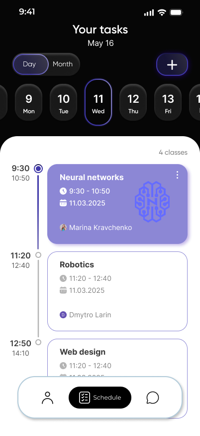 studyhubSchedule
